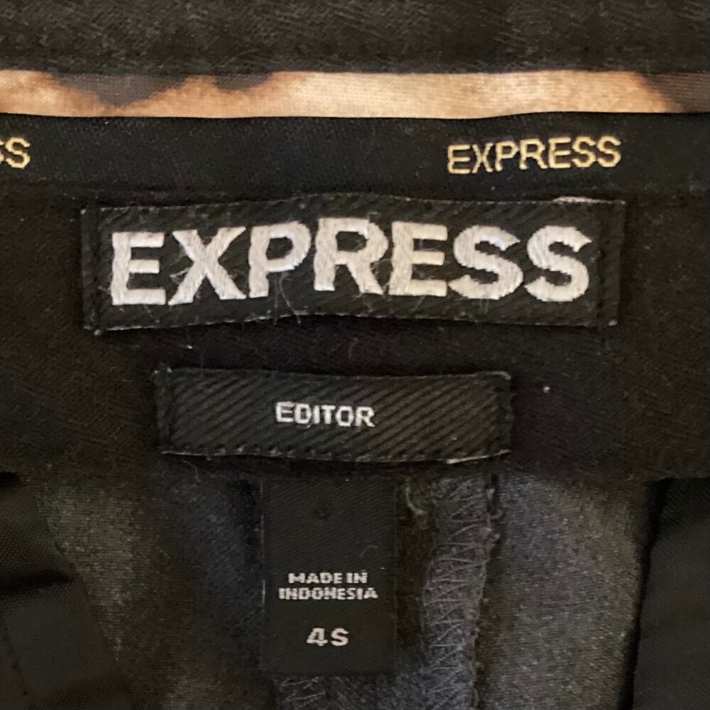 Express Editor Pants Gray Bootcut Work - image 7